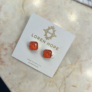 Loren Hope Orange Earrings